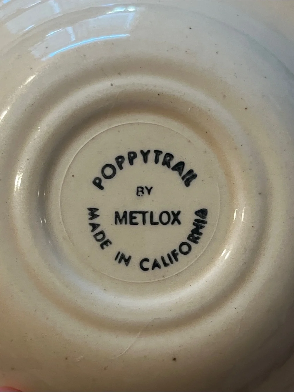 California Provincial by Metlox PoppyTrail set of 7 pieces